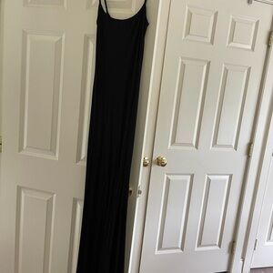 SKIMS Black Maxi Dress size S